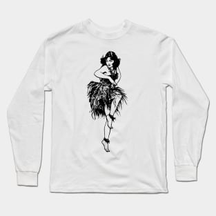 Hula Girl Long Sleeve T-Shirt